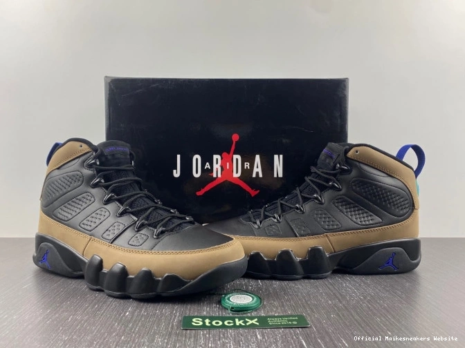 Official Maikesneakers CT8019-034 Air Jordan Olive Concord Retro 9 0804